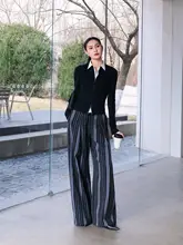 春季カラーコンビネーションニットカーディガン【ファスナー付き・長袖・スリムフィット】（セットアップ対応）