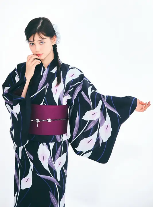 伝統的な日本風浴衣ドレス【二部式・新作】