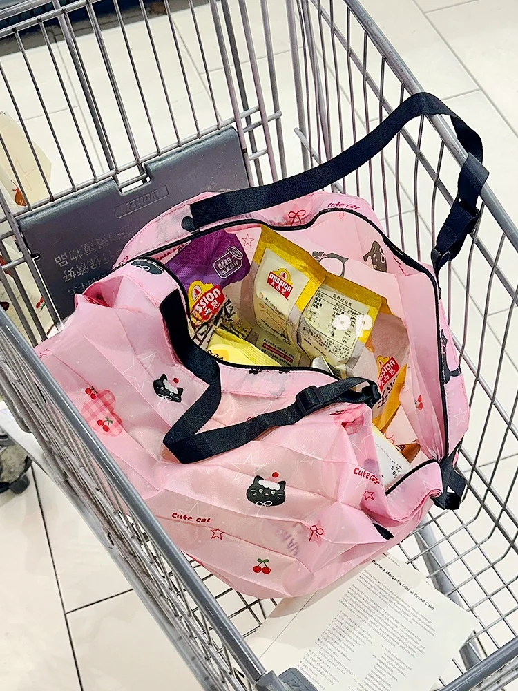 頑丈で耐久性のある折りたたみ式エコショッピングバッグの買い物節約効果とは