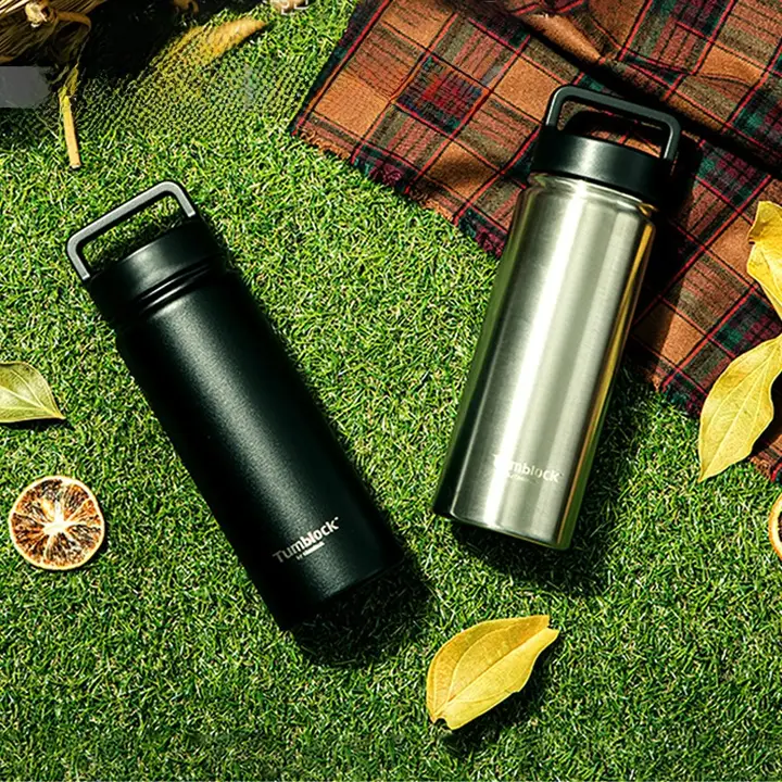 304ステンレス製真空保温コーヒーカップ【持ち運びに便利・学生向け・お茶用】