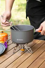 火枫 1.5L アウトドア鍋【携帯型・折りたたみ式・キャンプ用・便利な調理器具】