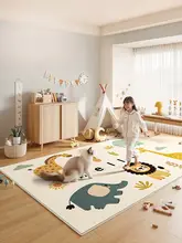 防音防水の子供用ラグ【ベッドサイド・赤ちゃんの読書スペース用・洗浄不要】