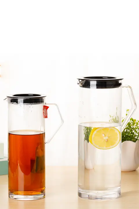 PC製アクリル冷水ポット【業務用・耐熱プラスチック・大容量・ジュース・お茶用】