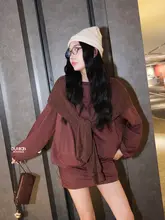 秋冬用カジュアルフーディー＆スカート【極上の柔らかさ・レディース・2点セット対応】