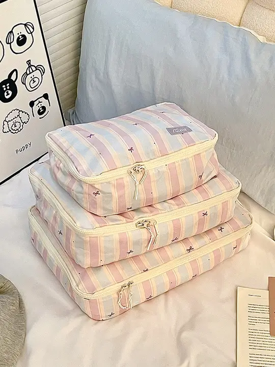 トラベルオーガナイザー スーツケース用 仕分けバッグ 服 靴 下着 収納 整理 旅行 出張 コンパクト