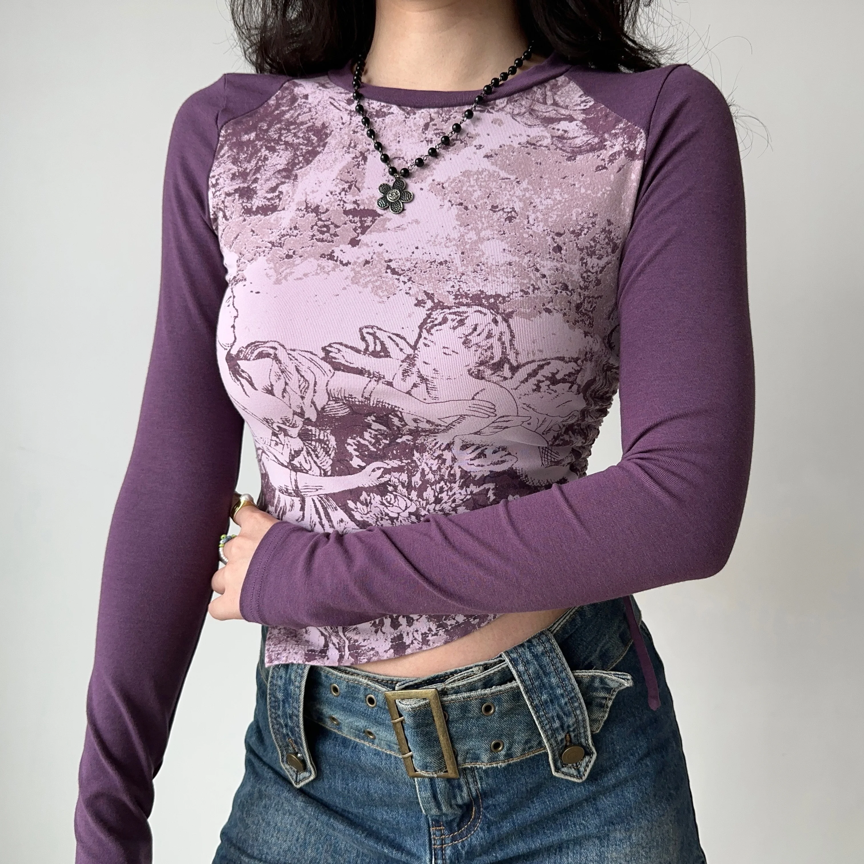 エックスガール tシャツ：修身型プリント長袖の街頭スタイルと実用性を解説