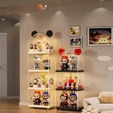 大容量フィギュア展示ラック【防塵・家庭用・落地型】