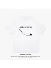 コットン製 ショートスリーブ Tシャツ【高司令デザイン・スタイリッシュ】
