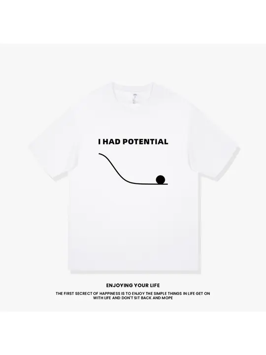 コットン製 ショートスリーブ Tシャツ【高司令デザイン・スタイリッシュ】