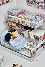 便利な収納！デスク用引き出し式ポップコーン風収納ラック（セットアップ対応）