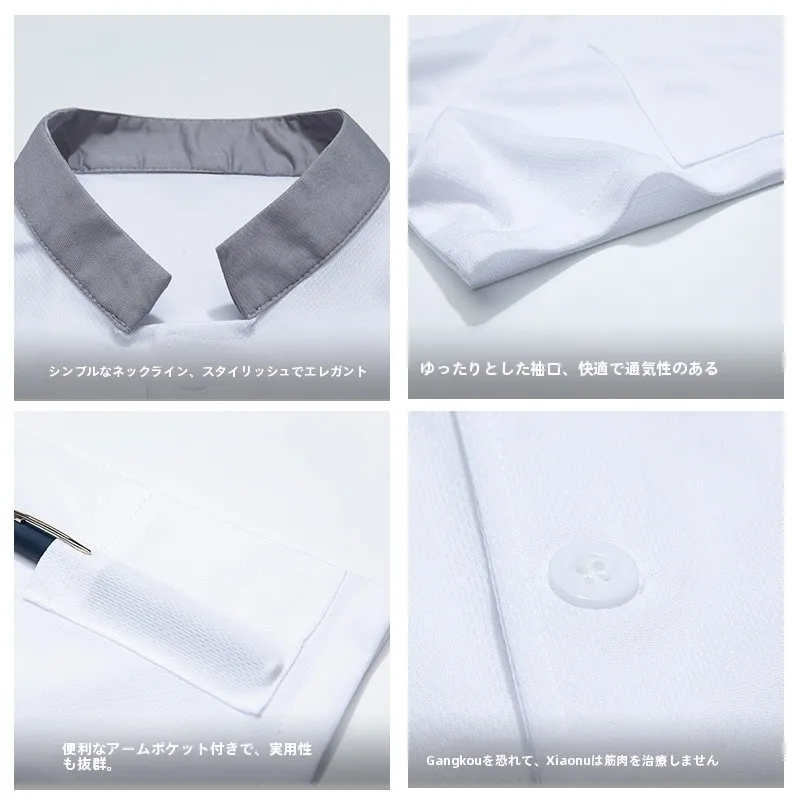 通気性抜群のシェフ用半袖ユニフォーム：飲食店勤務における快適性と耐久性の実証