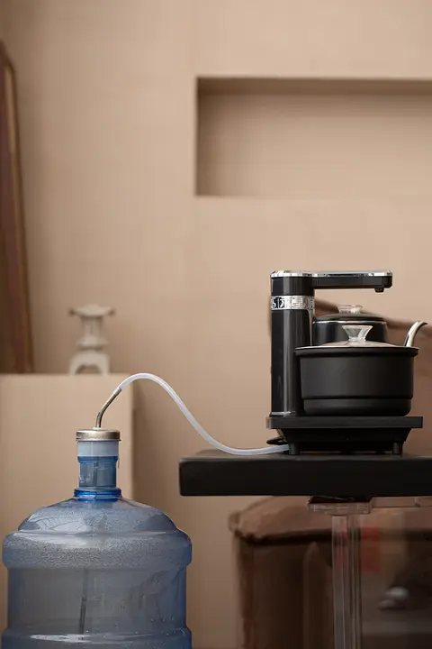 純チタン製 アウトドア用水道管【電動湯沸かし器用・吸水用・便利な給水システム】