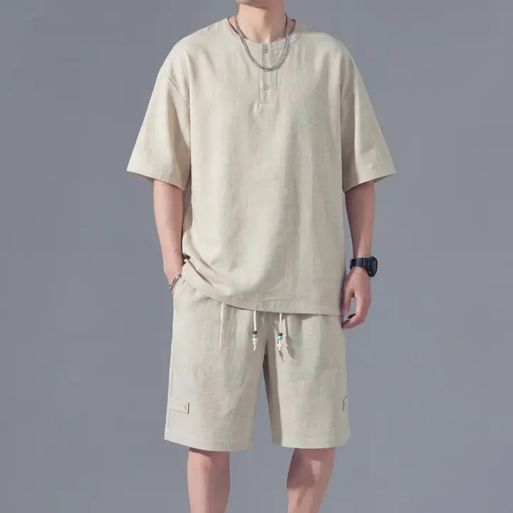 夏用ゆったりデザインの半袖Tシャツ【極上の柔らかさ・アレンジ自在】（セットアップ対応）