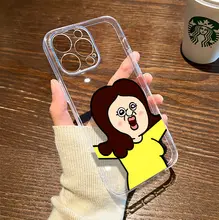 透明なシリコン製 iPhoneケース【可愛いデザイン・iPhone対応】