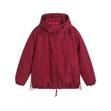 機能性ワークジャケット【アウトドア用・フード付き・ゆったりシルエット】