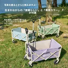 アウトドア折りたたみキャンプカート【子供用・リクライニング機能付き・ピクニック・旅行用】