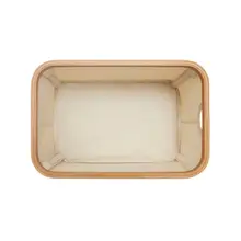 折りたたみ式 布製収納バスケット【衣類・おもちゃ・小物用・家庭用】