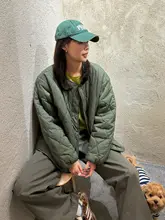 LIVINGTOWN 秋冬用 レトロカジュアル ダブルフェイス フリースインナー カーディガンジャケット