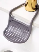 壁掛け水切りバスケット【穴あけ不要・曲げ可能・水槽用】