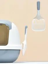 ペット用大サイズ 猫用トイレ砂スコップ【豆腐砂対応・細孔タイプ・掃除が簡単】