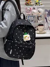 大橘猫デザインのリュックサック【可愛いハート・学生向け・軽量でオールラウンド】