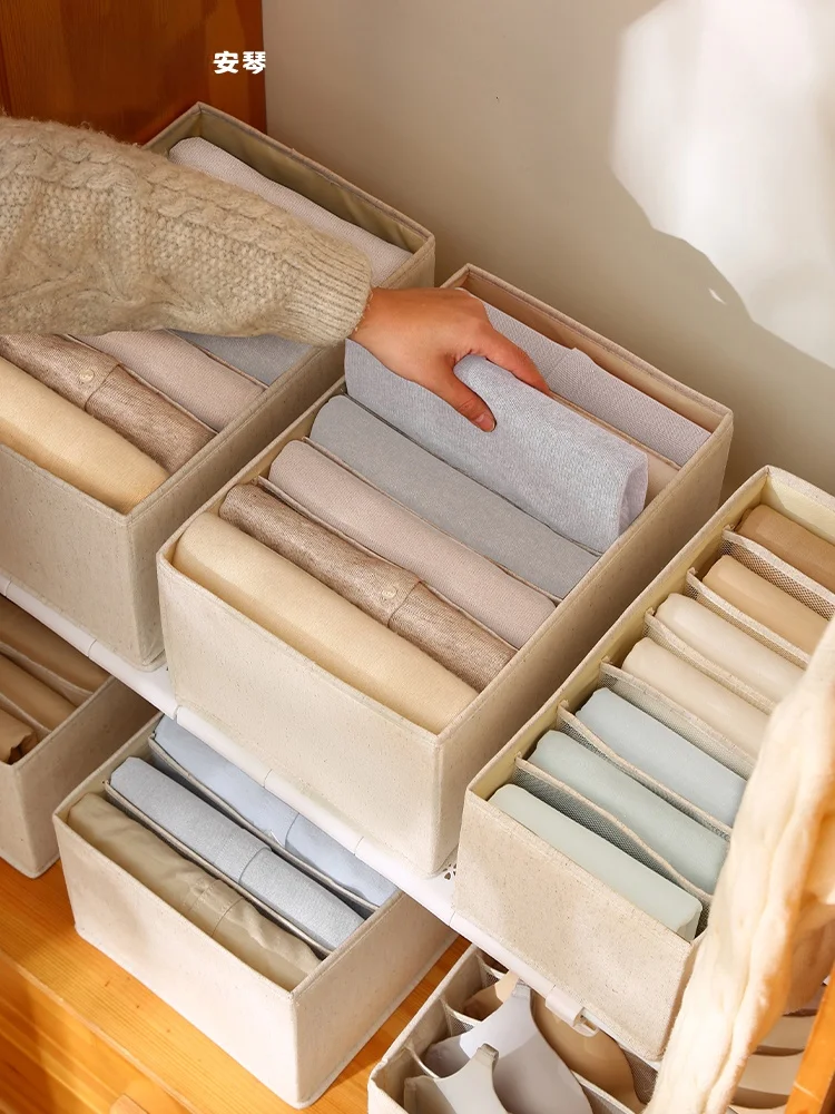 おうち時間を豊かにするおすすめアイテム：衣服・パンツ用仕切り収納ボックスの実用性