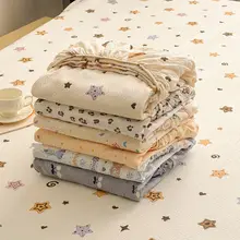 全包デザインのベッドカバー【泡立ち感・ダブルレイヤー・寝具保護用】（セットアップ対応）