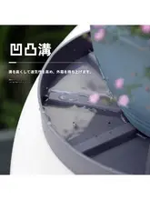 プラスチック製の円形花盆受け皿【水受け槽・移動しやすいデザイン】