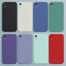 iPhoneXR用液体シリコン製ケース【全包覆・防摔・男女兼用】
