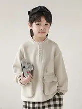 男の子用 クルーネックスウェットシャツ【春秋・肌触りの良い・通気性】