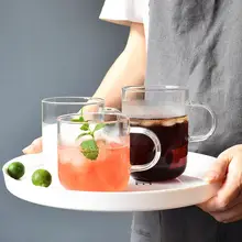 耐熱ガラス製マグカップ【ティータイム・デスク用】