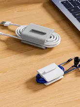 シンプルなデータケーブル整理器【耳phone用・絡まり防止・極上の柔らかさ】（セットアップ対応）