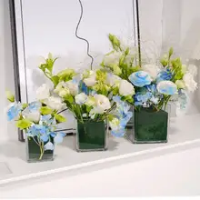 透明アクリル製スクエアプランター【多肉植物用・花器・小型魚槽】