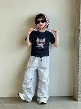 可愛いデザインの子供用半袖Tシャツ【キャラクター柄・ゆったりシルエット・夏用】