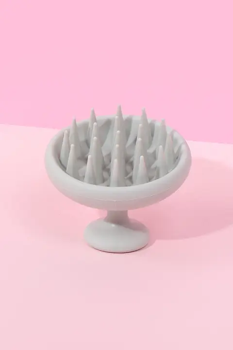 シリコンスカルプクリーナーマッサージブラシ 女性用 ヘアケア シャンプー用