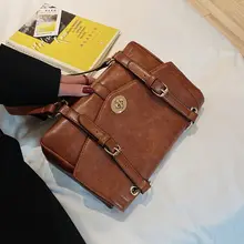 レトロデザインの大容量ショルダーバッグ【トレンド・スタイリッシュ・マルチユース】