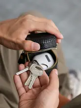 古代ヴィンテージ本 革メンズ 小銭入れ