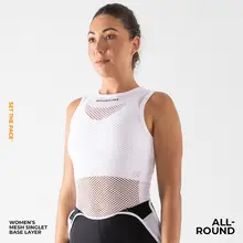 SOOMOM ALLROUND レディース サイクリングメッシュタンクトップ