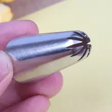 304ステンレス製 クッキー型口金【無縫製・デコレーション用・10穴・花型】