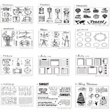 DIY透明スタンプ【シリコン製・学生向け・手帳用デザイン】