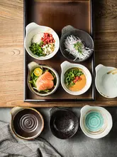 取っ手付き 小鉢 陶器 調味料用 汁物 麺 デザート フルーツ サラダ おつまみ 付け合わせ