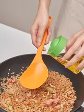耐熱ナイロン製 日本料理用長柄スプーン【多用途・炒飯・調味料用】