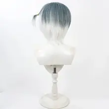 グラデーションホワイトのコスプレウィッグ【自然な仕上がり・軽量】
