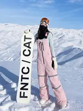 RAWRWAR 防水耐磨のスノーボードサロペットパンツ【男女兼用・暖かい・冬用】（セットアップ対応）