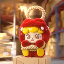 超かわいい毛糸の豚モチーフチャーム【盲袋・シリーズ商品】（セットアップ対応）