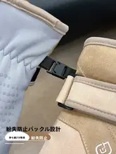 冬用 レディースサイクリング グローブ【防寒防風・フリース裏地・タッチパネル対応・滑り止め付き】