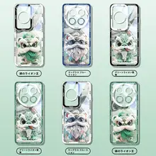 XP 透明スマートフォンケース【Huawei用・防落・オリジナルデザイン】