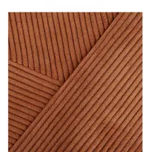 モダンでシンプルなデザイン！オレンジ・キャラメル色のコーデュロイクッション【スクエア・腰枕】