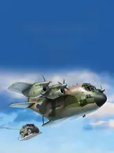 組み立て自由なC130H大型輸送機【Q版・ホビー用】