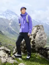 361° フード付き メンズハードシェルジャケット【秋用・アウトドア・登山対応】